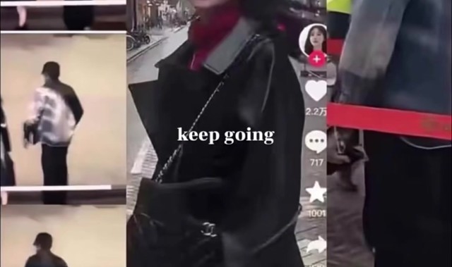 ???网友拍到美娜和王楚钦一起出入停车场，服装细节吻合